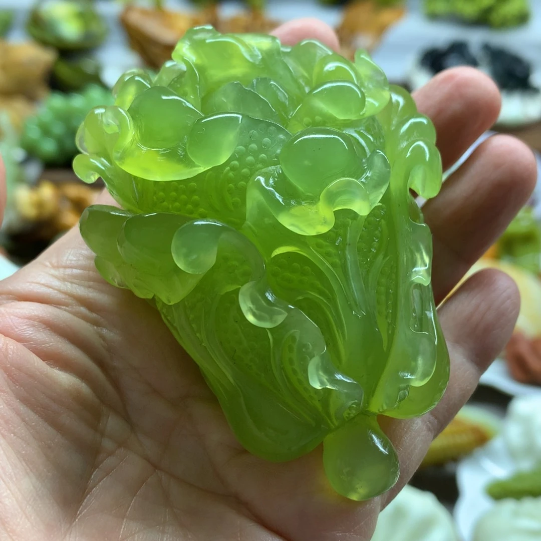 未镶嵌蛇纹石玉摆件