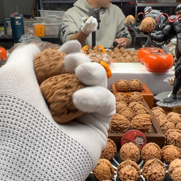 无***政文玩核桃吊坠天使之翼钩子