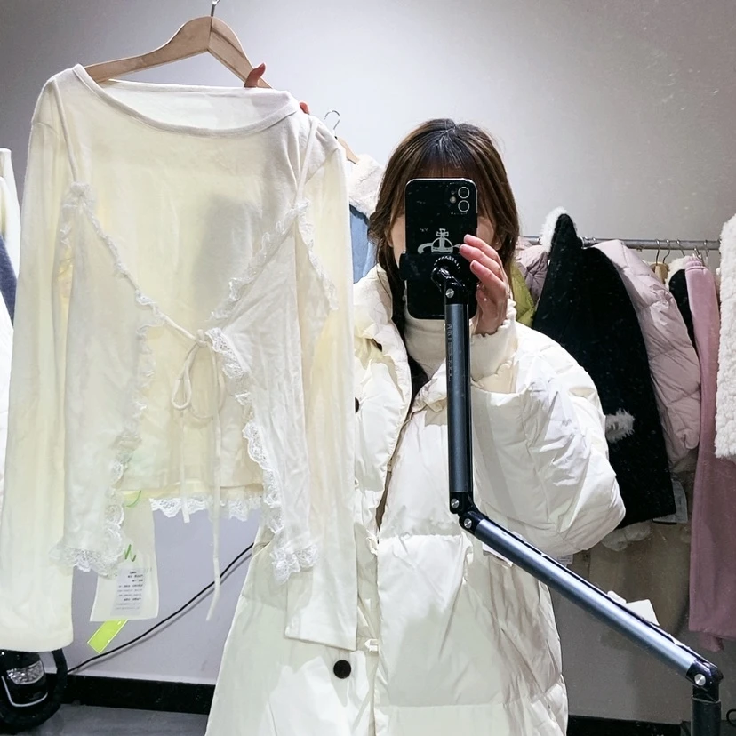 【闪购商品】白色假两件