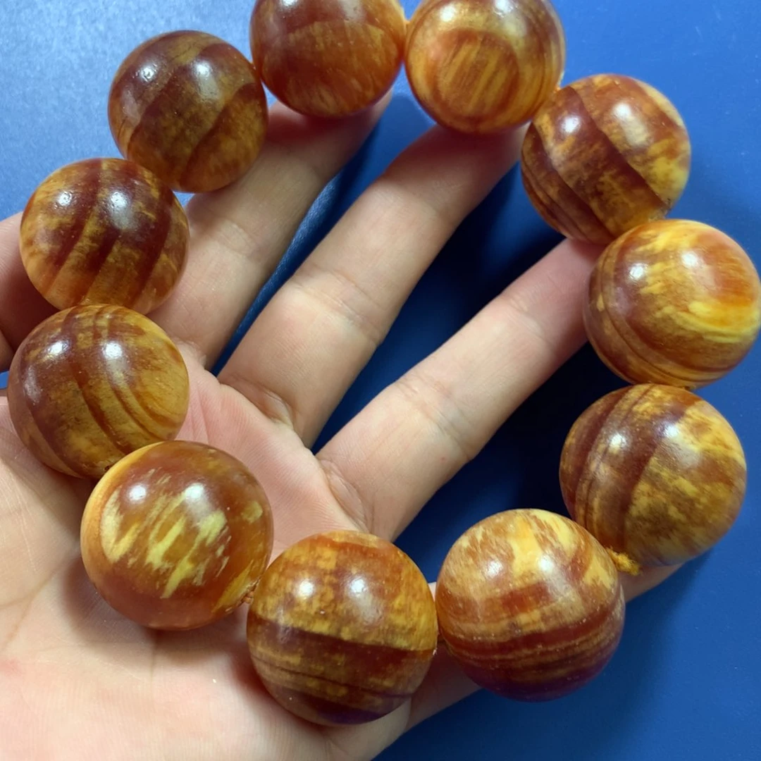 松木来****水琥珀木手串2.5