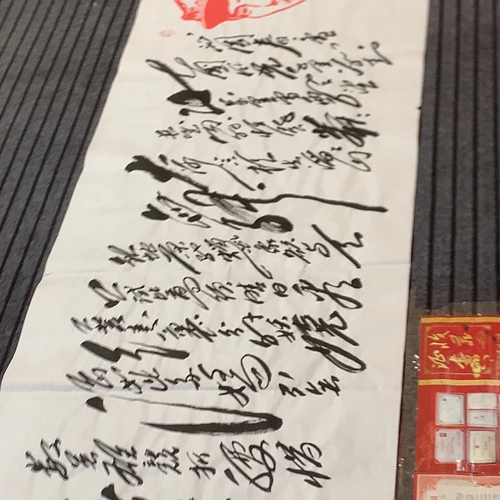 书法冯伟老师头像雪