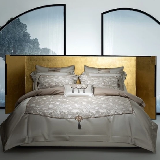 【懒猫猫家纺】锦瑟年华  匹马棉高精密色织提花床上用品四件套