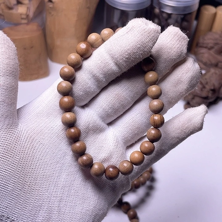 檀香木无事牌檀香木0.8单圈微暇