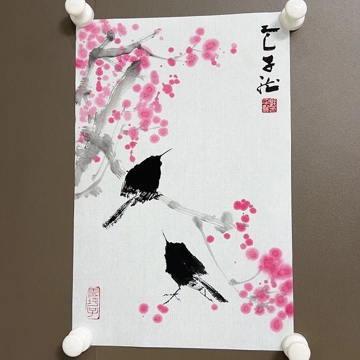 国画郭千龙——手绘原创