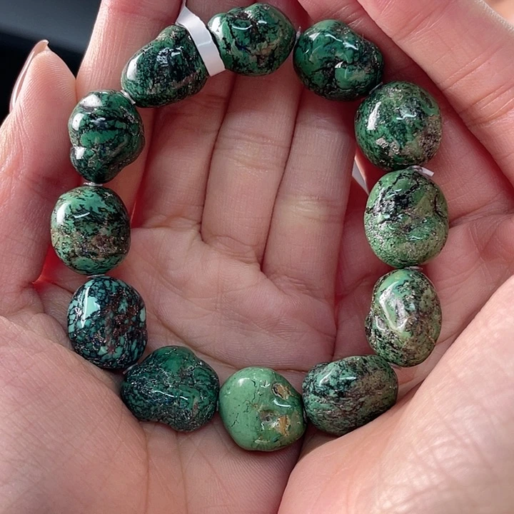 未镶嵌绿松石珠宝奇石