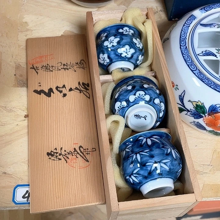 瓷片019 一人直播，看品直播间说序号