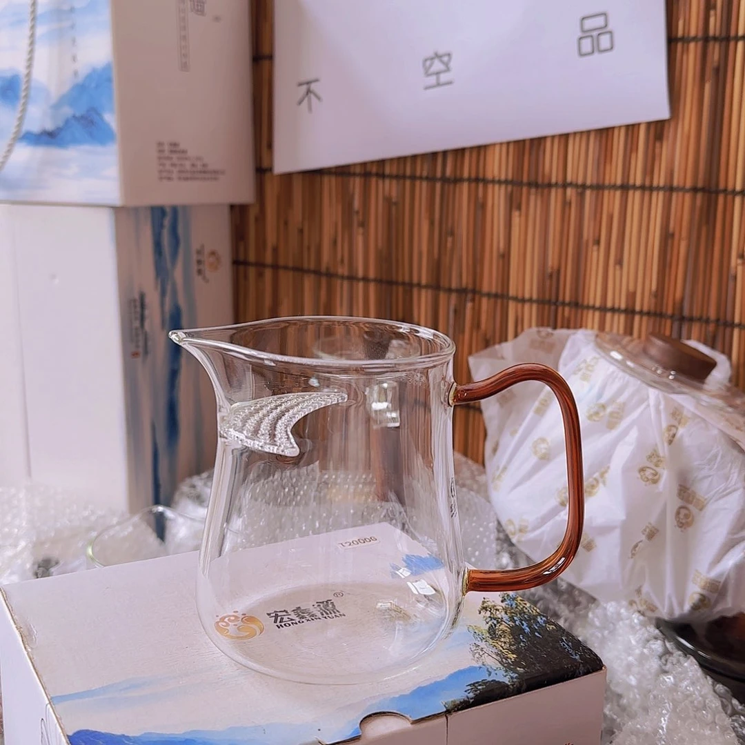 高硼硅玻璃茶水分离款瑕疵L415红13.8