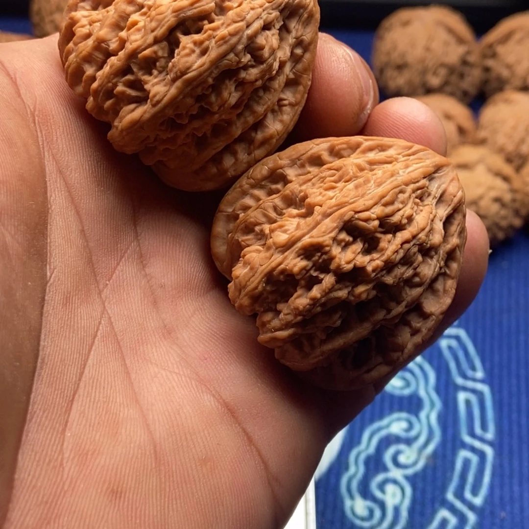 朱***之吊坠文玩核桃密纹41