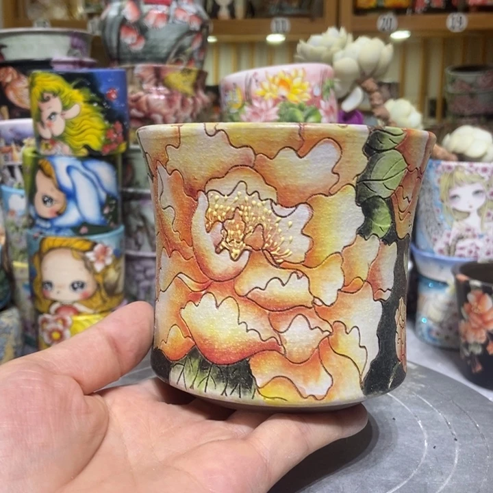 景德镇艺术手绘作品