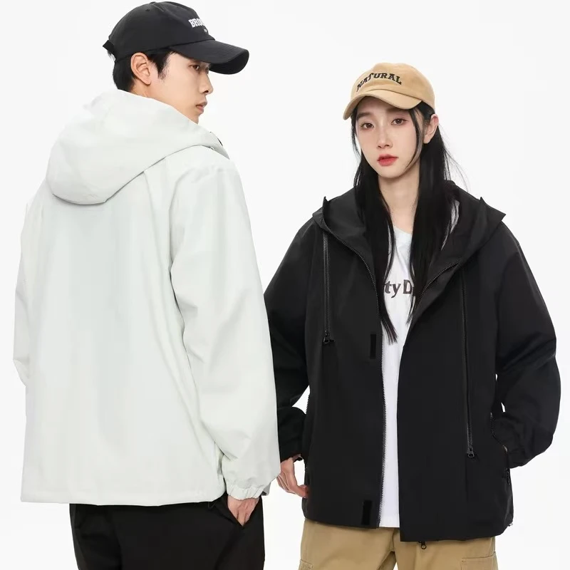 男女同款春秋季登山服夹克外套8096