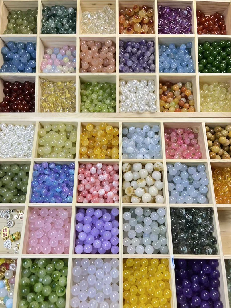 玉石散珠用于DIY制作多样性选择