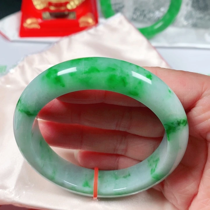 未镶嵌手镯翡翠  编号FH1117 正圈56 福利镯