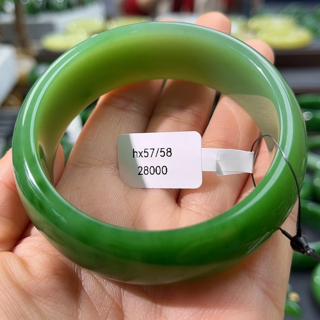 和田玉（碧玉）手镯未镶嵌