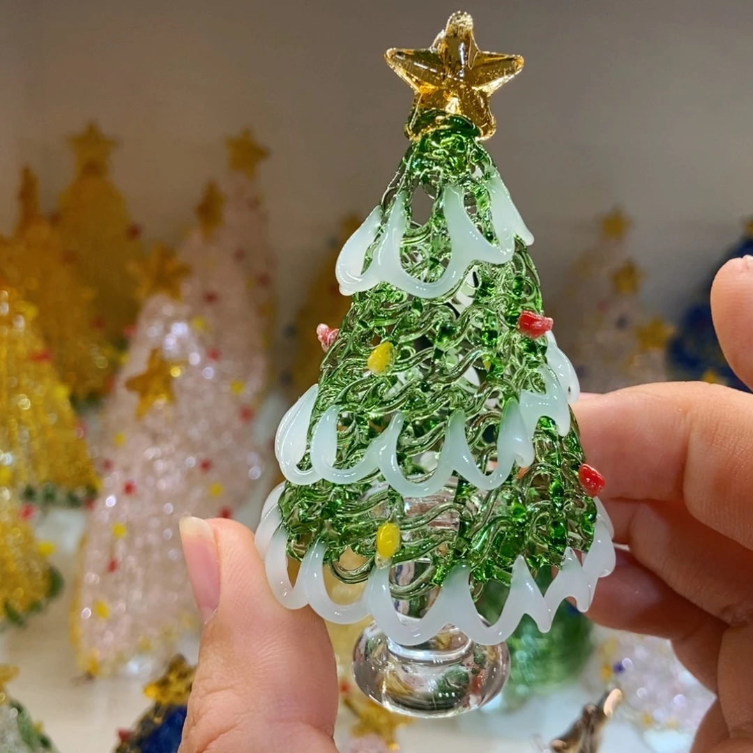 琉璃手工艺品绿白