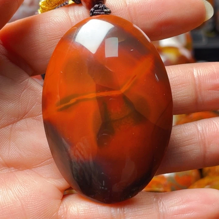 未镶嵌吊坠(不含链)玛瑙/玉髓路*