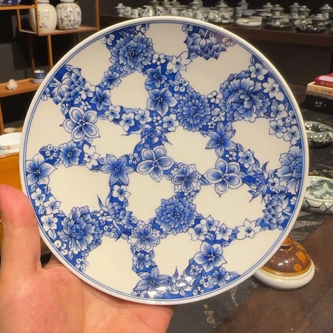 大***子景德镇手工手绘陶瓷