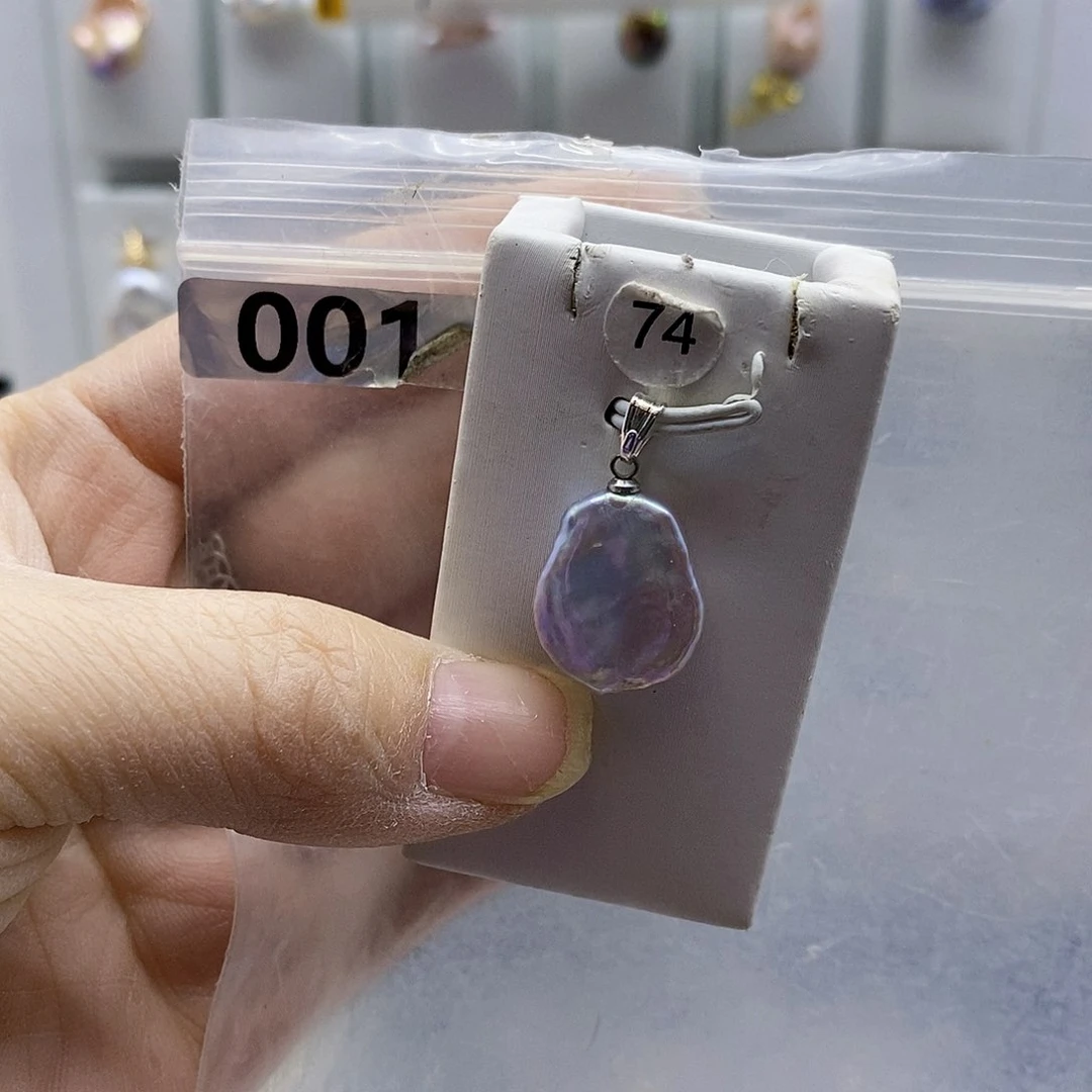 颈饰合金淡水珍珠