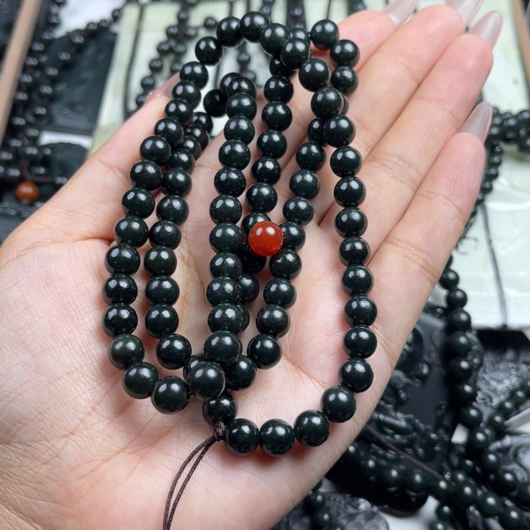 和田玉（青玉）未镶嵌颈饰葛**都