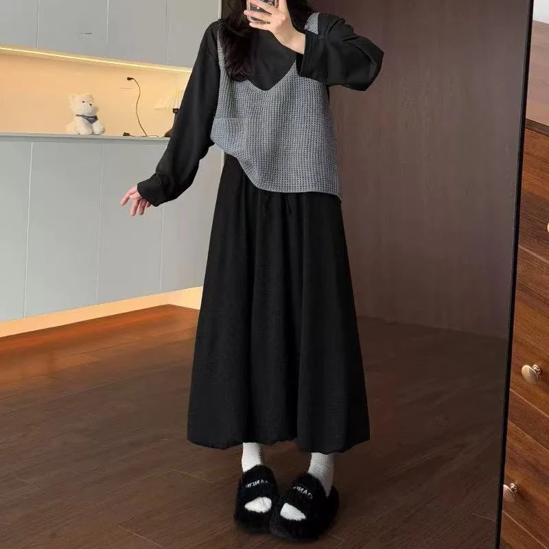 (更衣铺专属)糯米花苞半身裙裤01厂