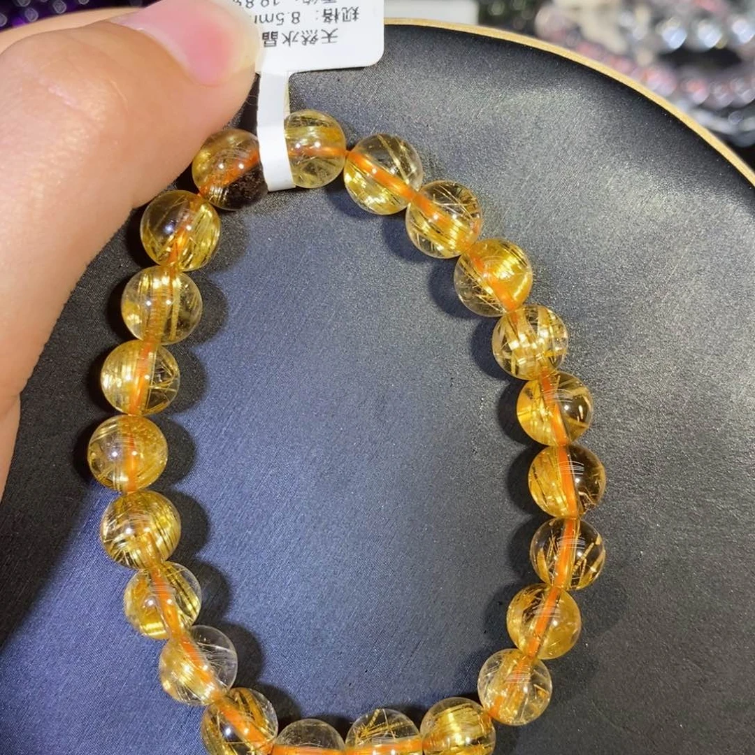 水晶手链未镶嵌手链8.5mm