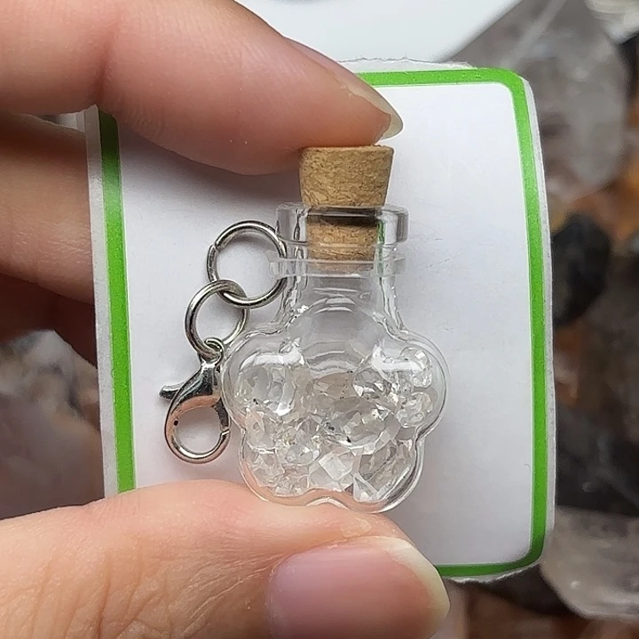 水晶颈饰未镶嵌闪灵钻瓶瓶