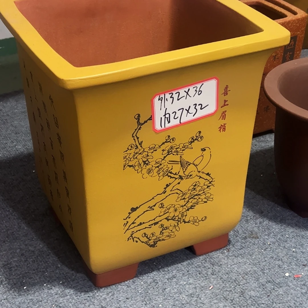 紫砂花盆紫砂花盆