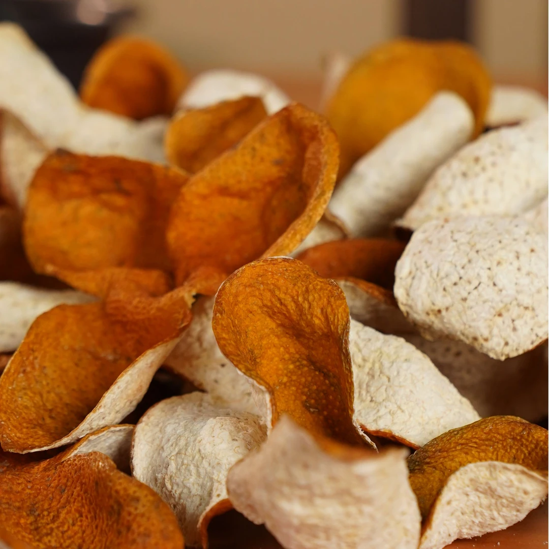 【老成甄选】2024年梅江天马新会陈皮圈枝核心产区收藏送礼柑皮