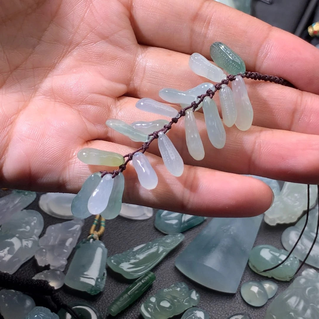 未镶嵌手链翡翠手串