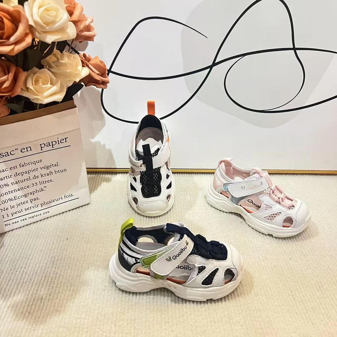 【夏季凉鞋】2119/QAB/运动风透气机能凉鞋健康减震机能学步鞋