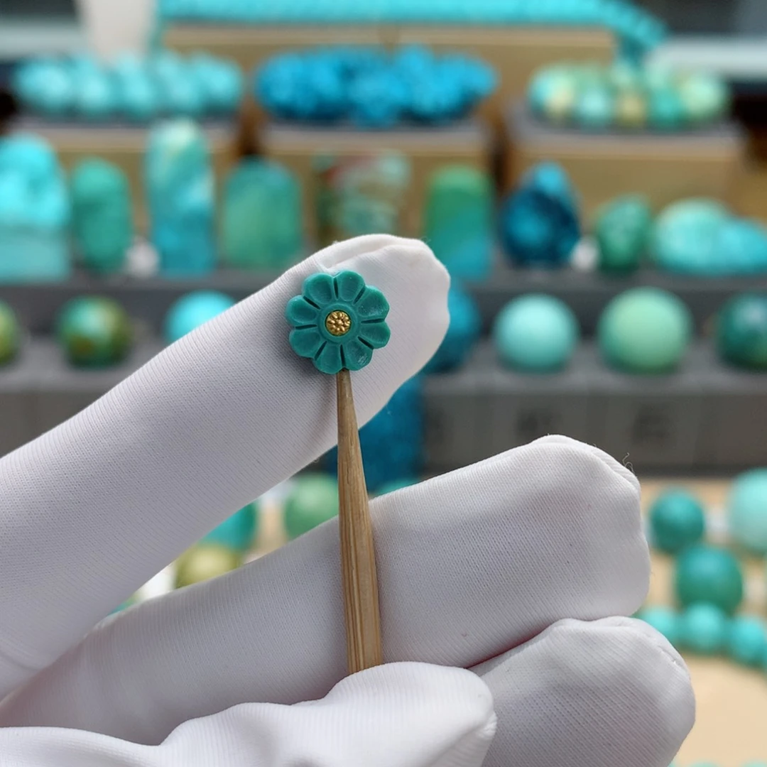 未镶嵌绿松石挂件