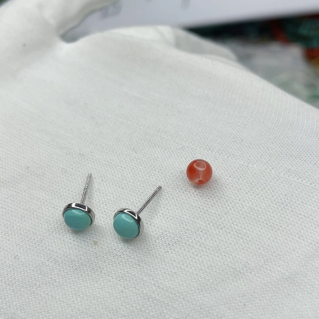 南红玛瑙珠宝奇石银S925镶嵌