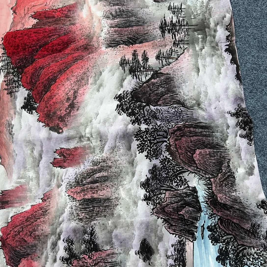 国画纯手绘作品欣赏