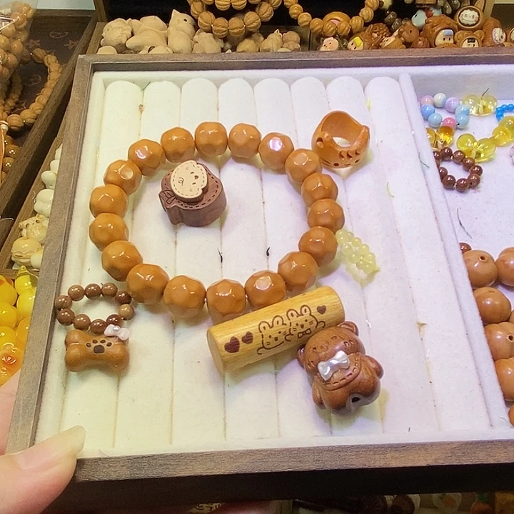 菩提根/象牙果吊坠奶酪手持定制