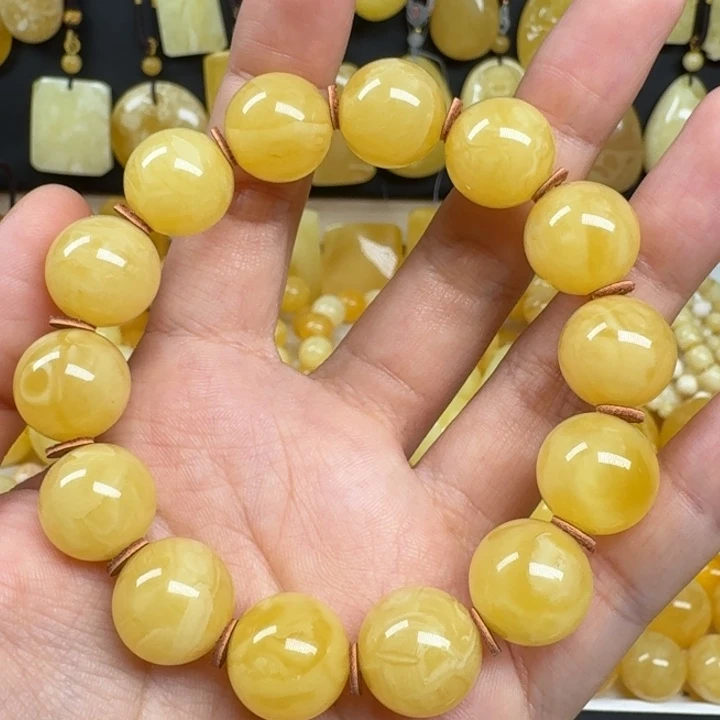 蜜蜡未镶嵌珠宝奇石