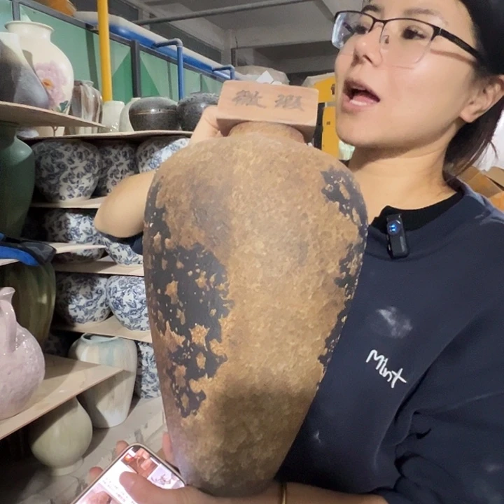 景德镇陶瓷花瓶工厂微瑕