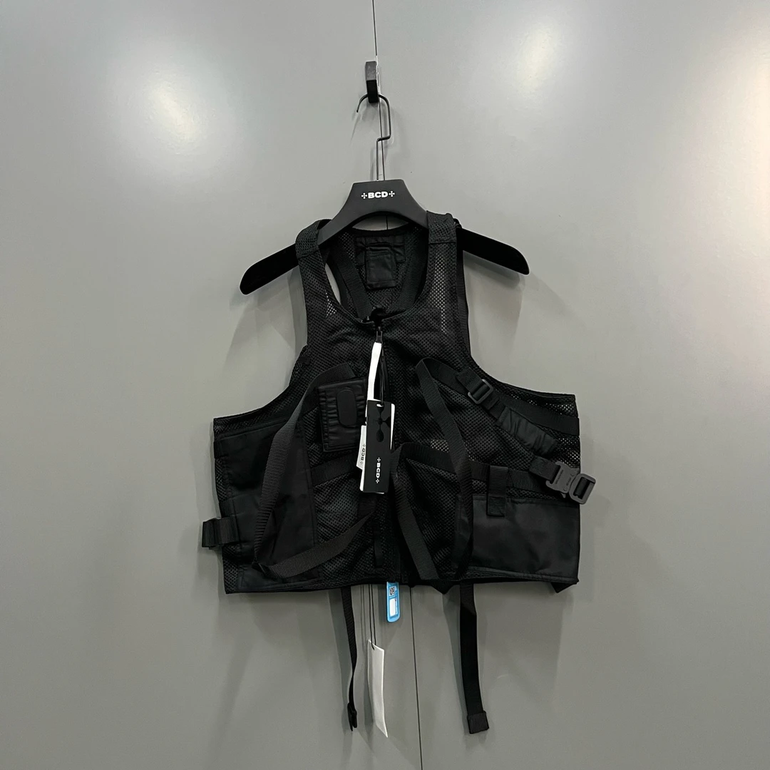 未使用 maje c63 1017 ALYX 黑色马甲背心 014822