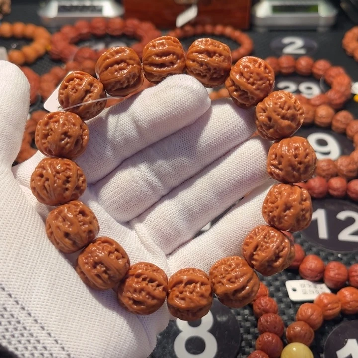 手串文玩核桃H****?核桃手串1.8尺寸全品