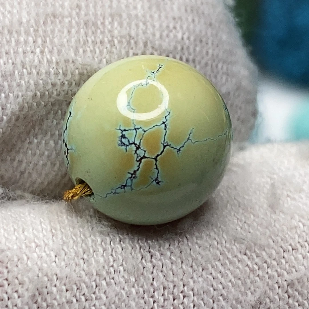 绿松石未镶嵌天然原矿 带武汉地大证书