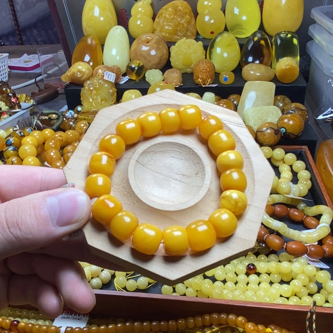 琥珀未镶嵌裸石蜜蜡