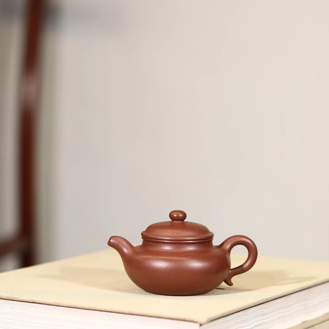 小仿古·全手工紫砂壶容量140cc/原矿紫泥