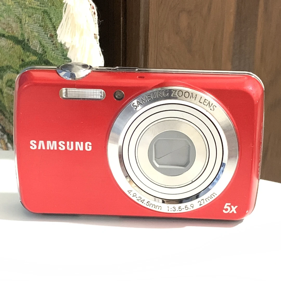 95新 Samsung/三星 pl20红色1420w像素5x光学变焦ccd数码相机