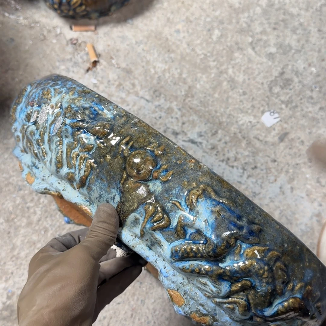 我***呢花盆紫砂瑕疵品