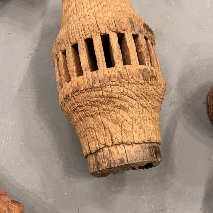 雪*?风化铁栎木小墩子