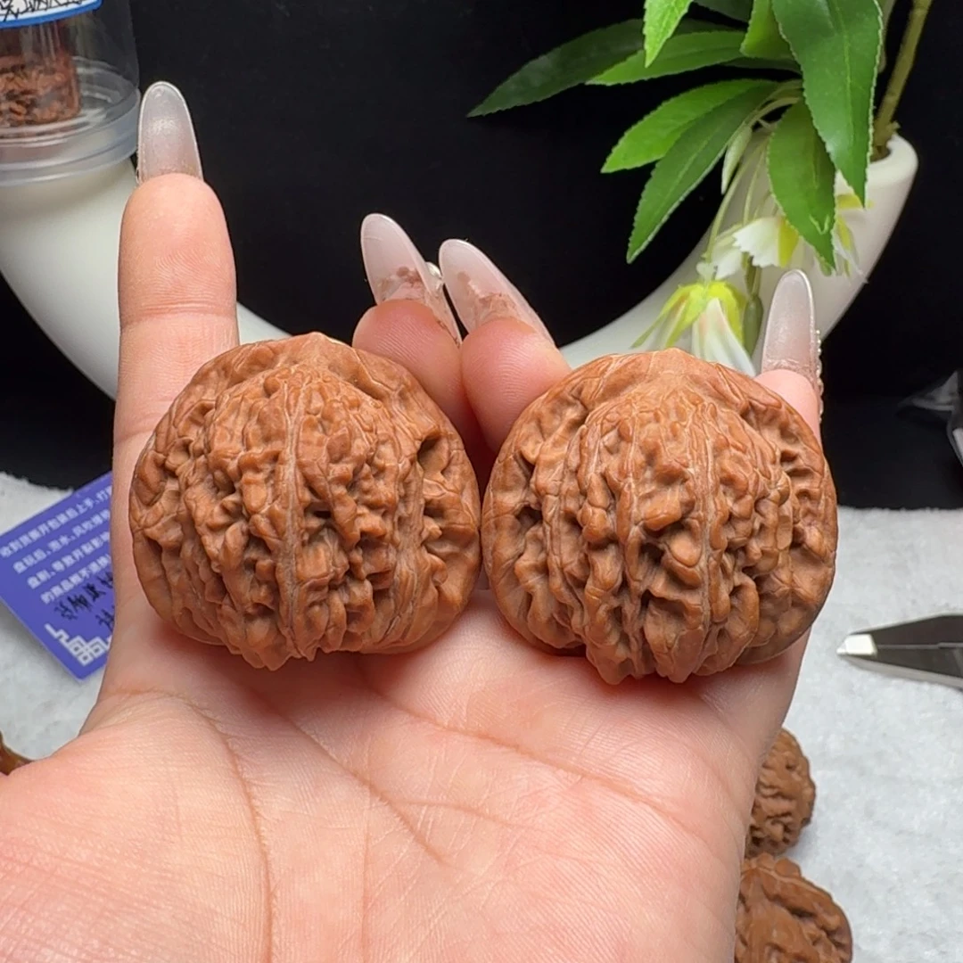 文玩核桃把件42蓟县楼