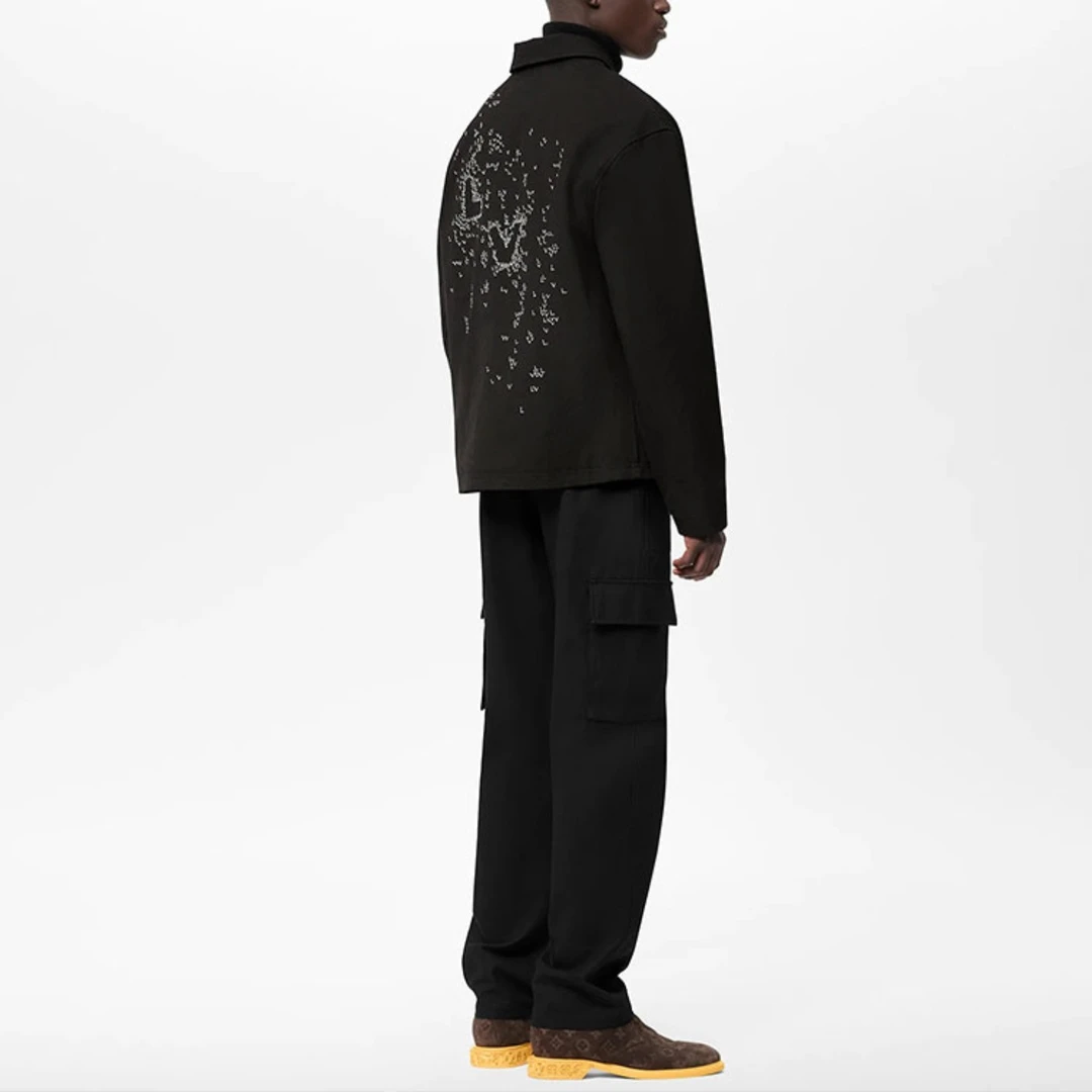 未使用 LouisVuitton/路易威登 飞机刺绣logo夹克外套/46码/Y1101