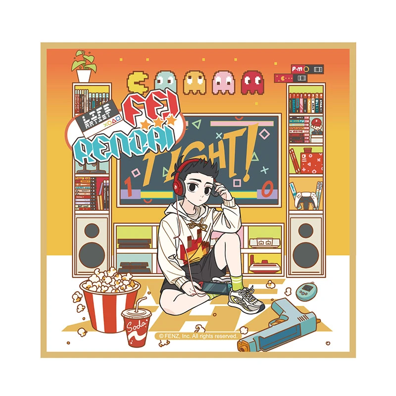 非人哉-生活艺术家系列-亚克力色纸动漫卡通个性角色摆件(仓发)