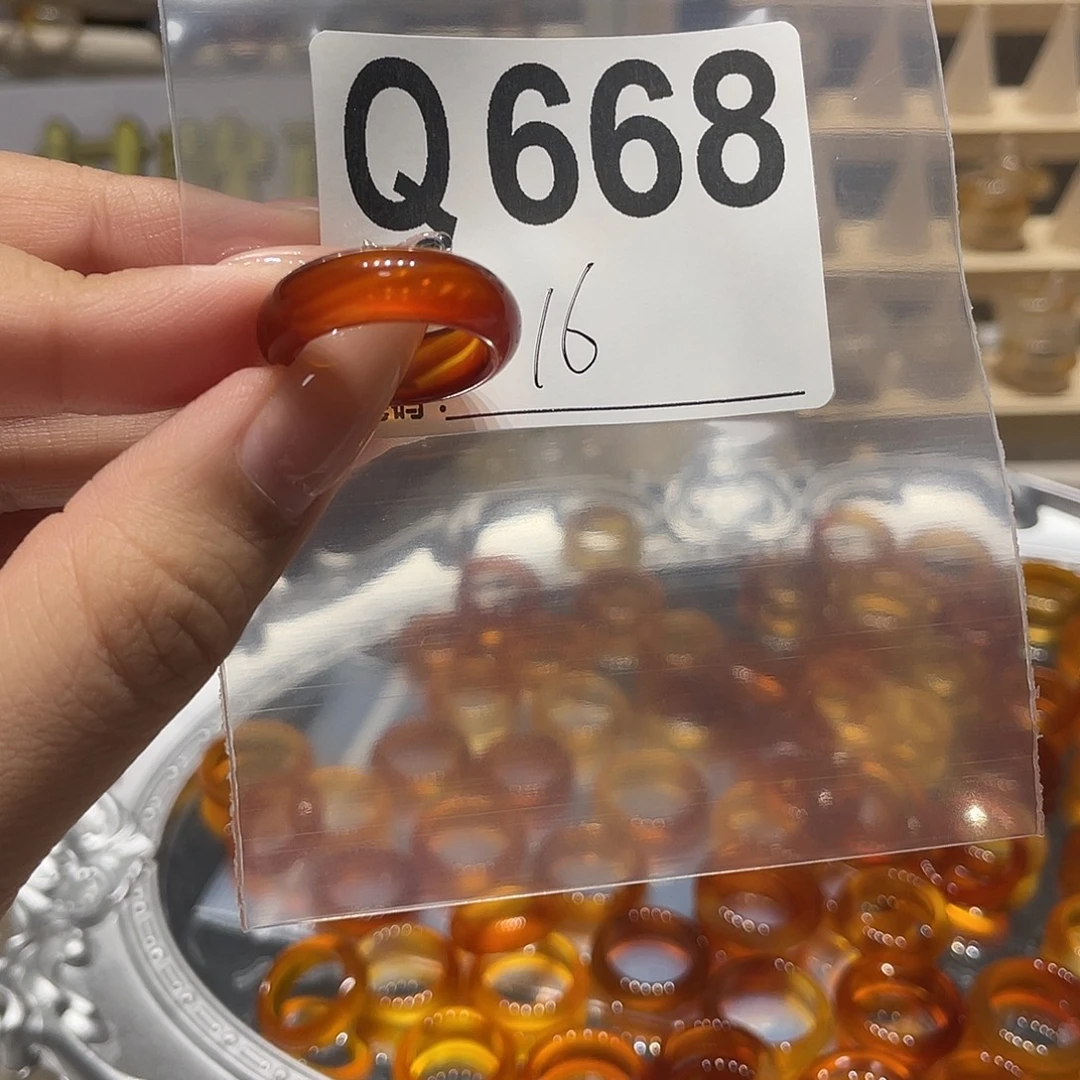 未镶嵌戒指玛瑙/玉髓668