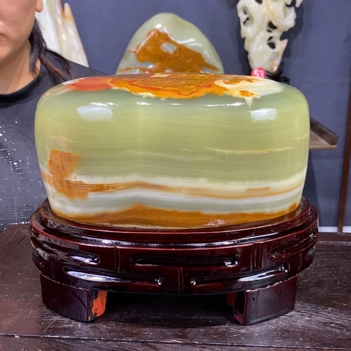 石材精品古青石摆件