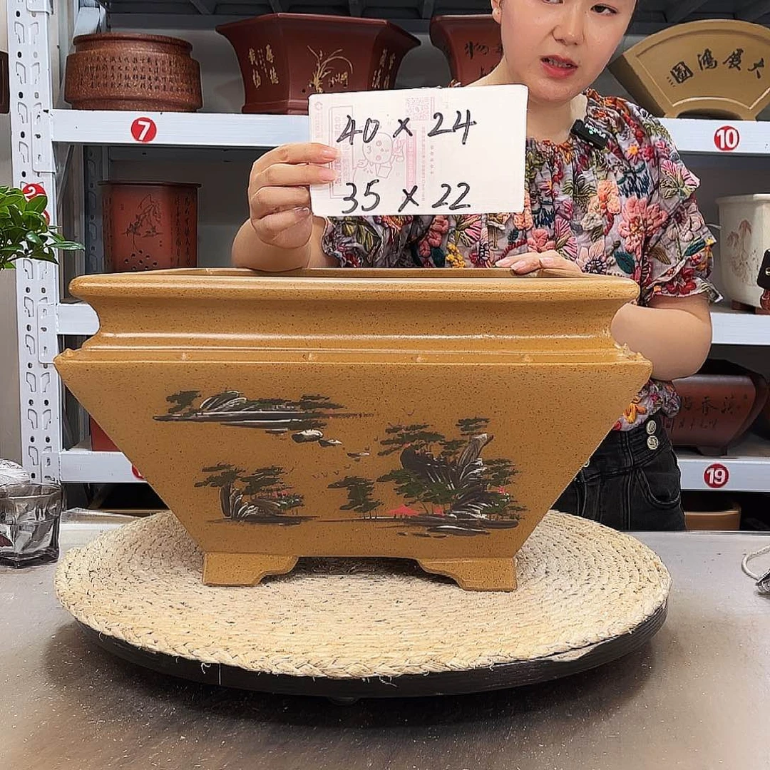 紫砂花盆紫砂花盆