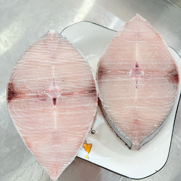 【马鲛仔海产】新鲜马鲛鱼片 3-4片/斤 3斤 速冻发 顺丰包邮博贺港